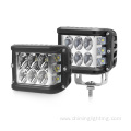 12-24V Square 3.8Inch 45w mining LED work light with side lights offroad truck led work light